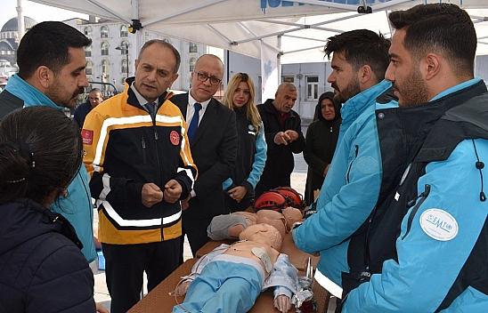 Elazığ'da Acil Sağlık Hizmetleri Haftası etkinlikleri devam ediyor