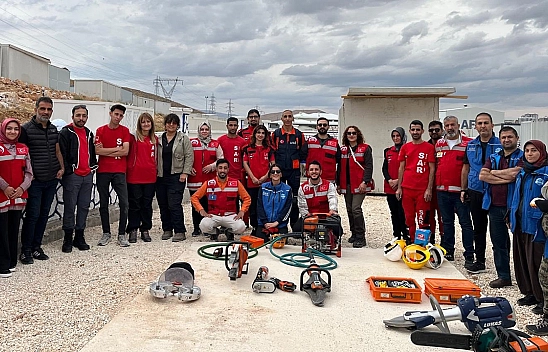 Elazığ'da AFAD'dan hayat kurtaran eğitim!