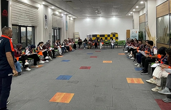 Elazığ'da AFAD gönüllülerinin eğitimleri sürüyor