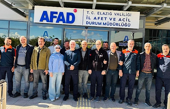 Elazığ'da AFAD personeline enkazda iletişim eğitimi