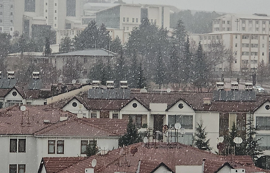 Elazığ'da Alaska'yı aratmayan görüntüler