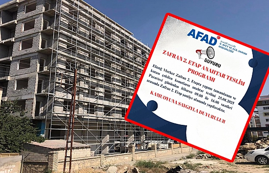 Elazığ'da anahtar teslimi başlıyor! Onlarca konut hak sahibine teslim edilecek