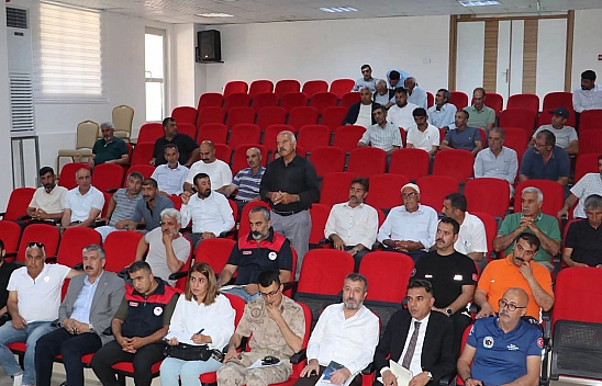 Elazığ'da Arazi Yangınlarına Karşı Koordinasyon Toplantısı Yapıldı