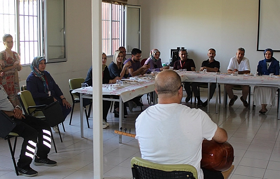Elazığ'da Arındırma Merkezi danışanlarından duygu dolu etkinlik