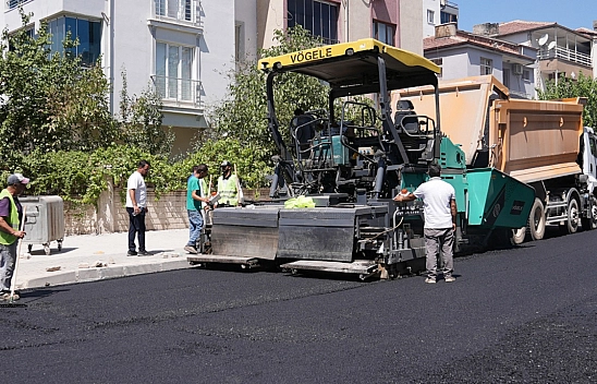 Elazığ'da asfalt seferberliği sürüyor