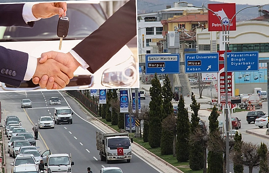 Elazığ'da ayda 12 bin TL ile araç sahibi olabilirsiniz!