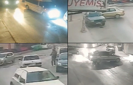 Elazığ'da aynı yerde art arda 5 kaza!