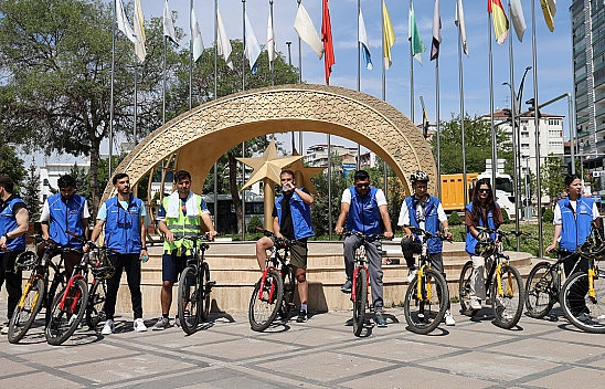 Elazığ'da bağımlılıkla mücadele için pedallar çevrildi