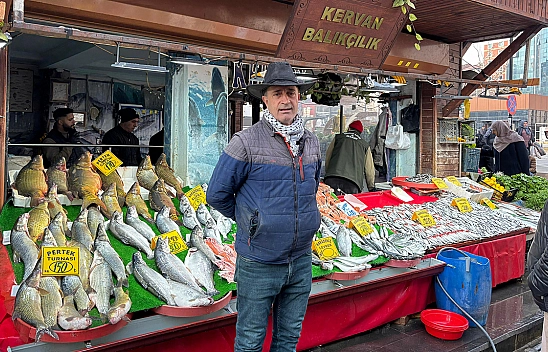 Elazığ'da Balık Azaldı, tezgahlarda durgunluk yaşanıyor