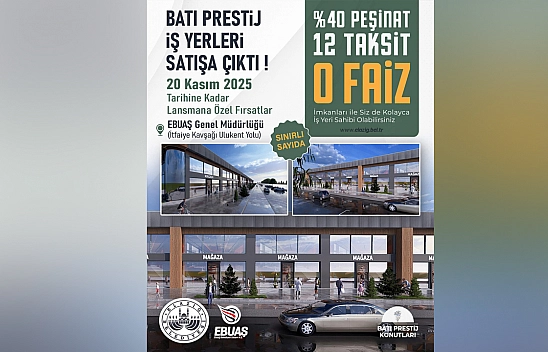 Elazığ'da Batı Prestij iş yerleri satışa çıktı