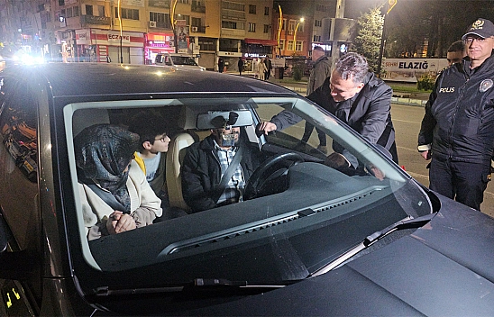 Elazığ'da bayram öncesi geniş çaplı asayiş uygulaması