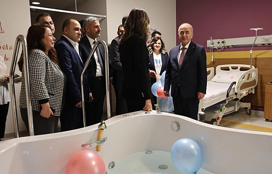 Elazığ'da bebekler artık suda doğacak: Bölgede bir ilk!