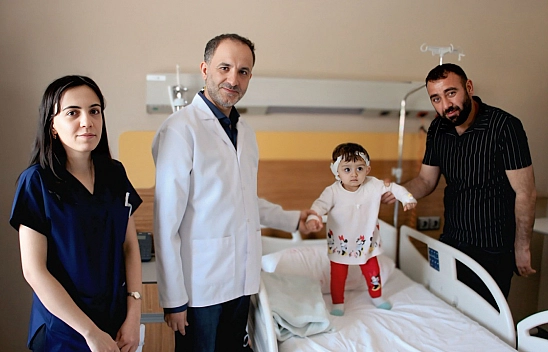 Elazığ'da bebekler, 'Biyonik Kulak' operasyonuyla duymaya başladı