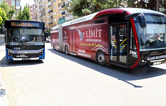 Elazığ'da belediye otobüs ücretlerine zam!