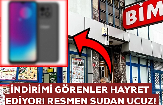 Elazığ'da BİM marketlerinin önünde sıra olacak: Sudan ucuz telefon geliyor! Resmen kuyruk oluşacak 
