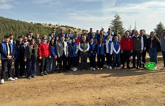 Elazığ'da binlerce fidan toprakla buluştu