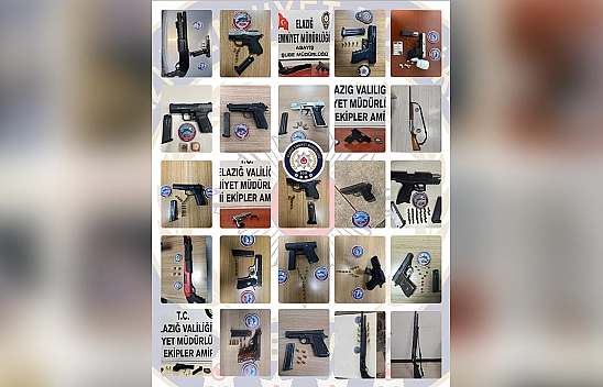Elazığ'da bir ayda suça darbe: 89 firari tutuklandı