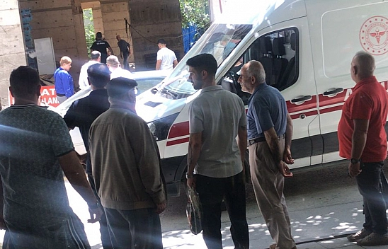 Elazığ'da bir inşaatta feci olay