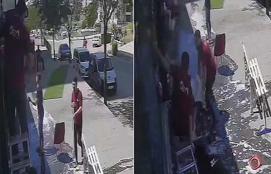 Elazığ'da Bir Temizlik İşçisi İnmeye  Üşendiği Merdivenden Sırt Üstü Yere Çakıldı!