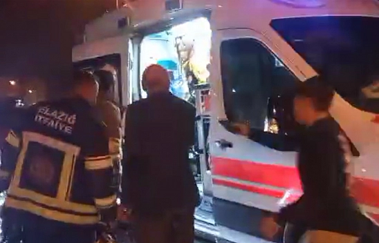 Elazığ'da bir vatandaş yanlışlıkla kendini y*ktı