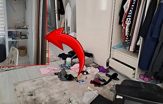 Elazığ'da böyle hırsızlık olayı görülmedi ev sahibi neye uğradığını şaşırdı