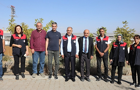 Elazığ'da Broiler Kümesi Üzeri GES Projesine yerinde inceleme