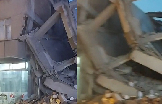 Elazığ'da Bu Görüntüler Artık Normalleşti, Sağlam Binanın Suçu Ne?