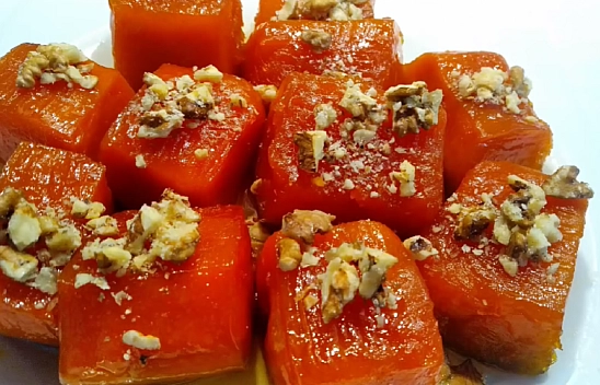 Elazığ'da bu tarif sır gibi saklanır Elazığlı ev hanımları kabak tatlısını bu tarifle yapıyor