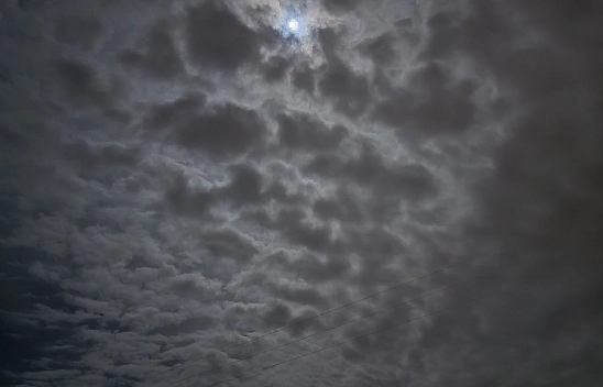 Elazığ'da bulutların dansı