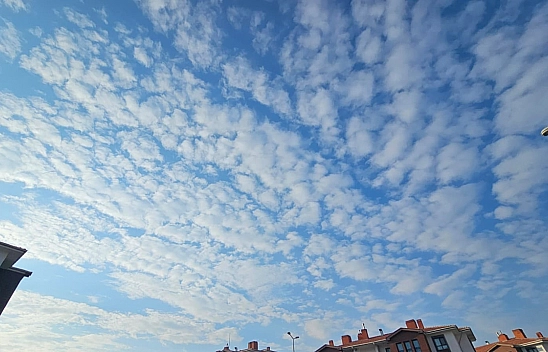 Elazığ'da bulutların görsel şöleni