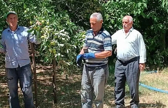 Elazığ'da çiftçiler bilgilendirildi