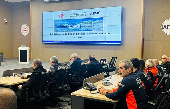 Elazığ'da çığ riskine yönelik değerlendirme toplantısı yapıldı