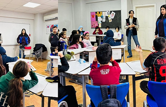 Elazığ'da çocuklara afet farkındalık eğitimi