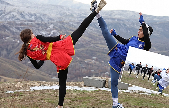 Elazığ'da dağlarda zorlayan antrenmanlarla 11 madalya kazandılar
