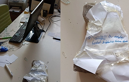 Elazığ'da dehşet anlar: Aile sağlığı merkezine taşlı saldırı, doktora tehdit