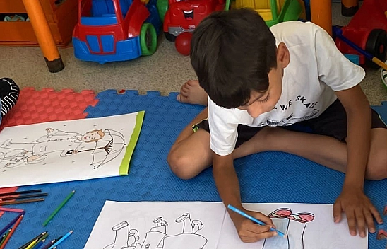 Elazığ'da Depremzede Çocukları Mutlu Eden Etkinlik