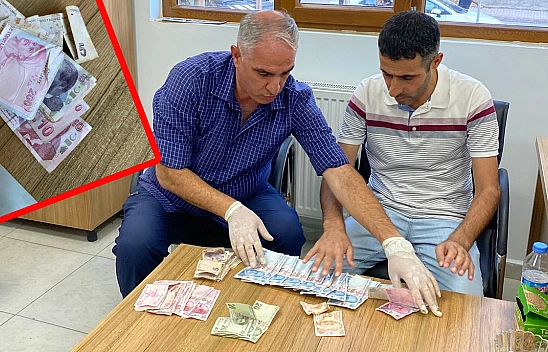 Elazığ'da dilencinin 3 saatlik kazancı dudak uçuklattı: Tam 1950 lira