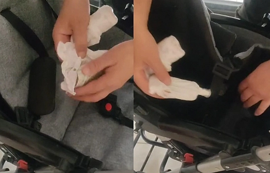 Elazığ'da dilencinin 'Bebek Arabası' Hilesi