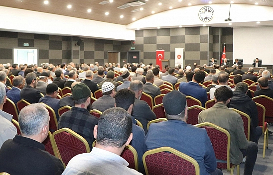 Elazığ'da din görevlileri Ekim Ayı Mutat Toplantısında buluştu
