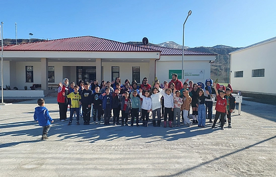 Elazığ'da eğlenceli kış kampı