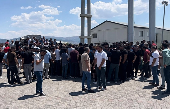 Elazığ'da Eti Krom İşçilerinin Grevi 13. Gününde Devam Etti