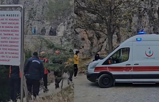 Elazığ'da facia! Harput Kalesi'nden düşen bir kişi hayatını kaybetti