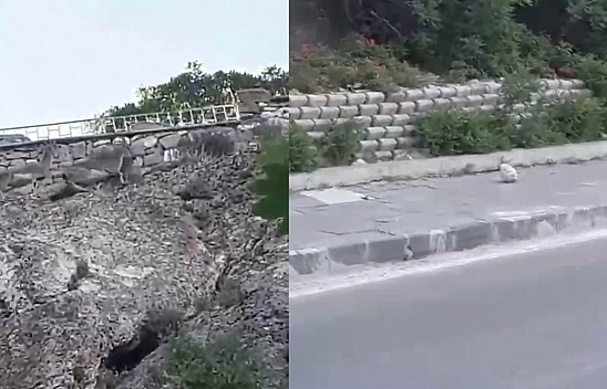 Elazığ'da faciadan dönüldü