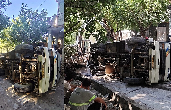 Elazığ'da faciaya ramak kaldı