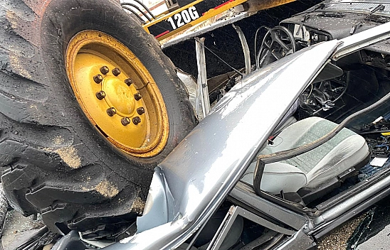 Elazığ'da feci kaza: 1 ağır yaralı