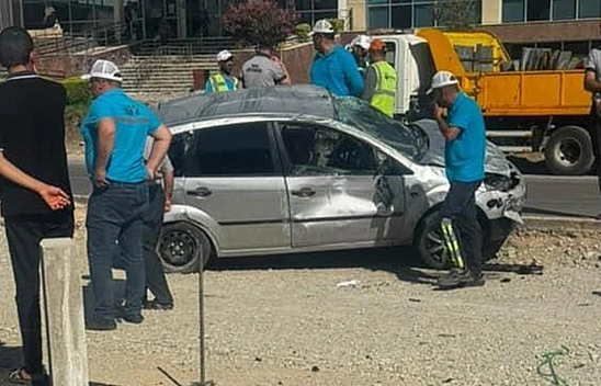 Elazığ'da feci kaza: 1 yaralı