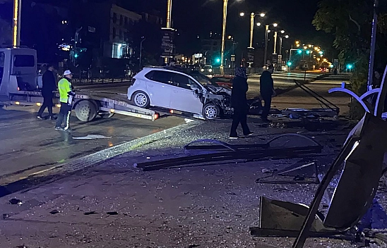 Elazığ'da feci kaza: 1 yaralı