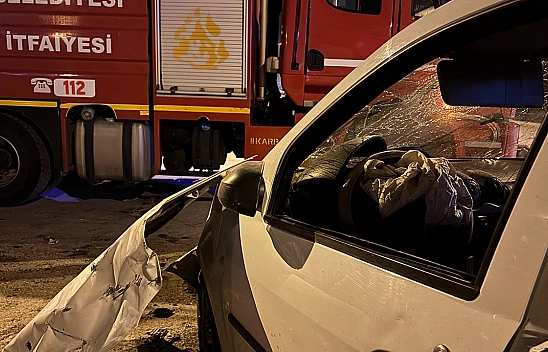 Elazığ'da feci kaza: 4 kişi yaralandı