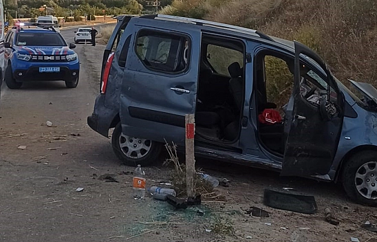Elazığ'da feci kaza: 4 yaralı