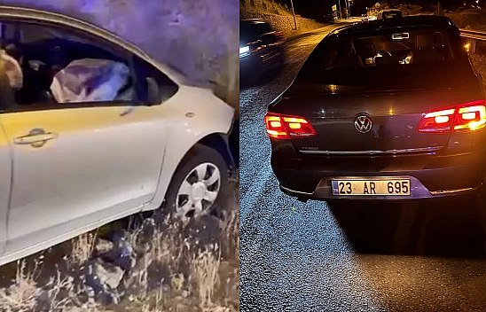 Elazığ'da feci kaza! 5 yaralı